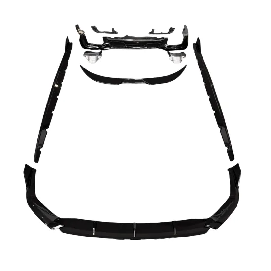 Gloss Black M-Performance Aero Kit for F44 Car Rear Bumper Sport Upgrade