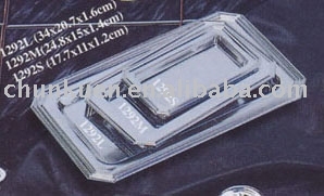 Square candy serving tray