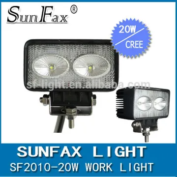 Wholesale 20W led driving light square flood led work light for truck , Jeep , ATV , UTV waterproof , shock proof