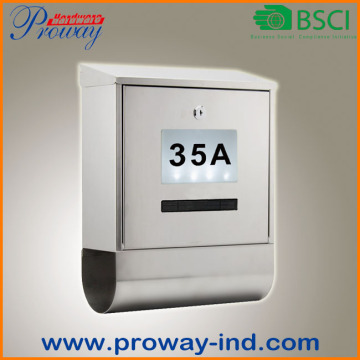 new design solar letter box