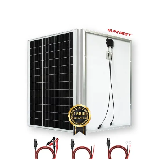 Sunniest Sun Solar Panel: Affordable and Lightweight 100W Monocrystalline Solar Panel for Camping with USB Output