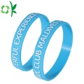 Hoofdletter op maat gemaakte armbanden Sky Blue Bands