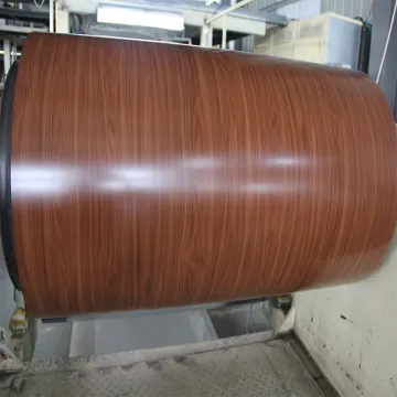 Wood Grain Painted Color Coated Aluminum Coil