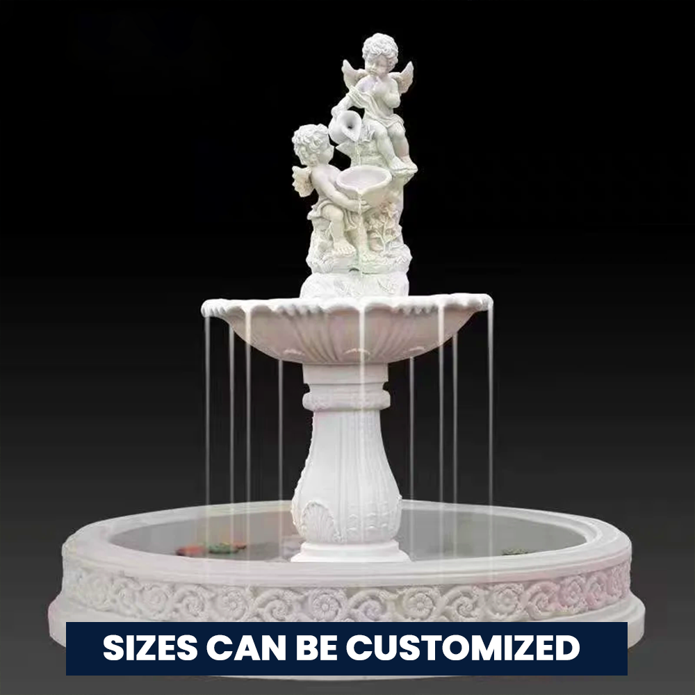 Stone sculpture fountain 2