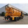 6x4 Dongfeng 22m3 Tank Sewage Tanker สำหรับการขาย