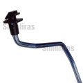 Titanium Hood Prop Rod im blauen Finish für 17-21 10. Gen Honda Civic FK Typ R.