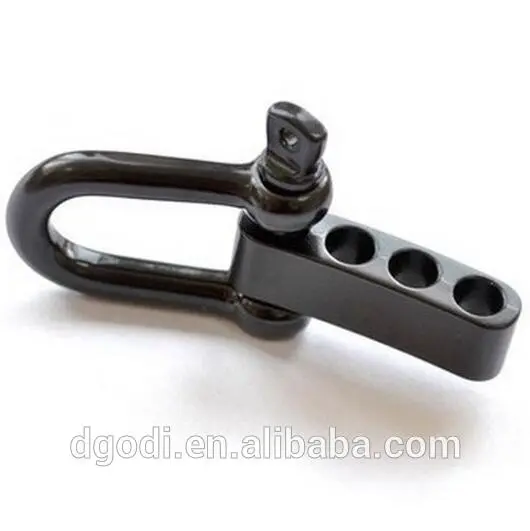 black oxide steel marine shackle with d shape and reasonable price
