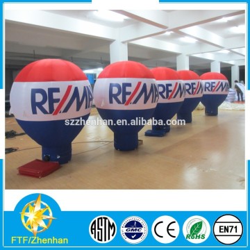 2015 HOT sale cheap nylon oxford inflatable ground led balloon