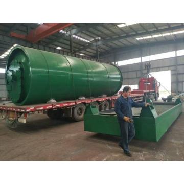 waste rubber pyrolysis  oil output pyrolysis machines