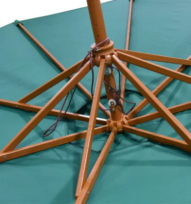 Large wooden treasure bali outdoor garden umbrellas