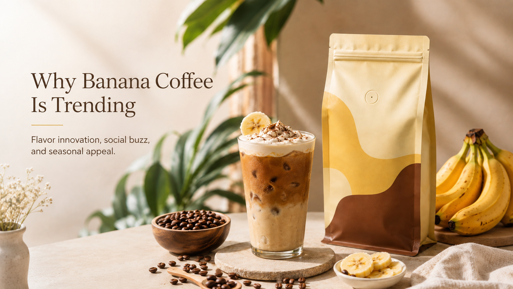 banana coffee