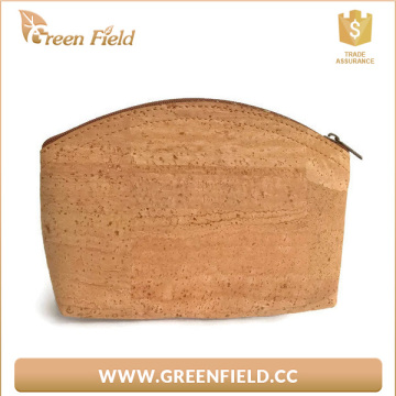 Custom cork bag small cork cosmetic bag