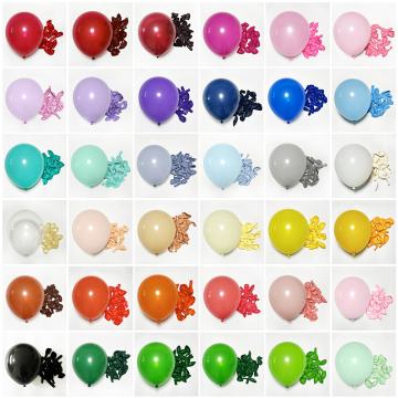 Factory Wholesale Chrome Metallic Latex Balloons - 18 Inch Thick Metal Pearl Globos for Party Decoration