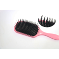 Boar Bistle Nylon Cauciuc Pernă Paddle Perie