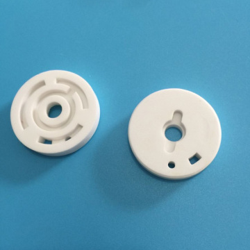 Whakaritea Ahumahi 96% Alumina Ceramic Valve Components