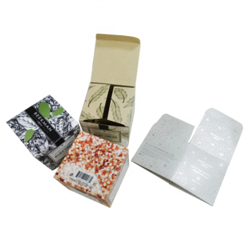 Top tuck auto lock bottom soft card box