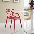 Modern Plastic Arm Chair for Outdoor Use