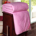 Satin Cotton Silk Quilt-Pink