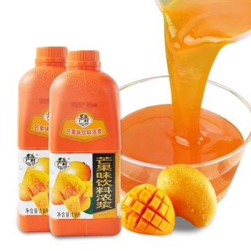 1,9L Guangcun Mangosaftkonzentrat für Bubble -Tee: Premium -Aroma -Lösung