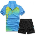 Novo Design Badminton t-shirt em branco Badminton Jersey Badminton atacado esportes desgaste