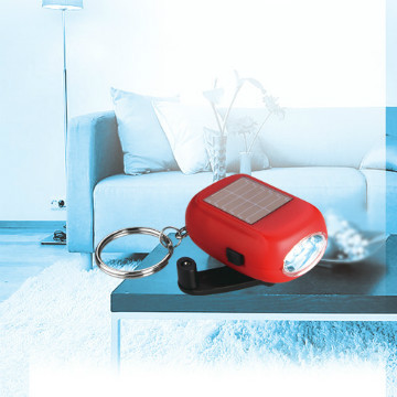 Mini Solar,Dynamo Flashlight Keychain