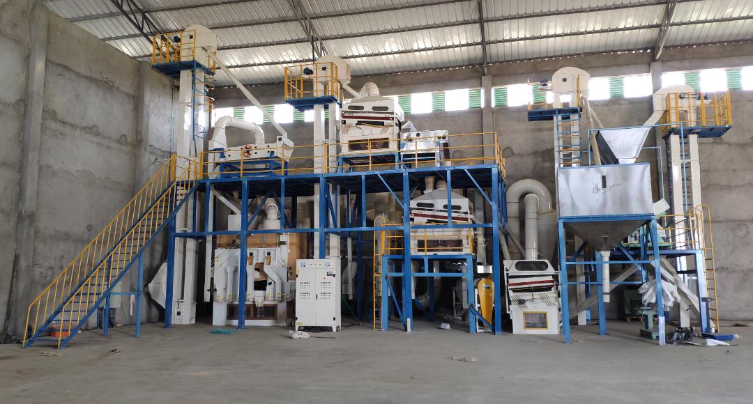 chickpea processing plant