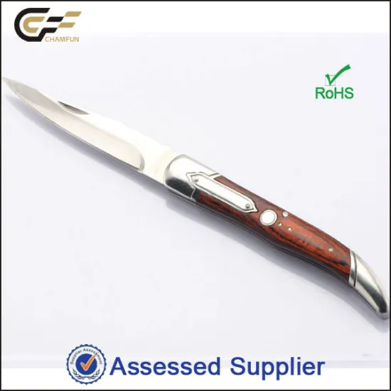 2016 HOT Wood Handle Pocket Knife