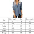 Womens Casual Long Sleeve Tunic Shirts