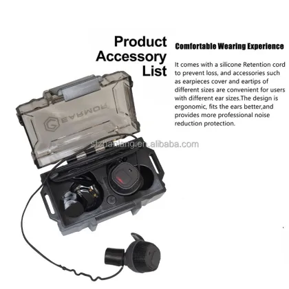 Electronic Waterproof Noise Reduction Earplugs for Outdoor Shooting Training M20