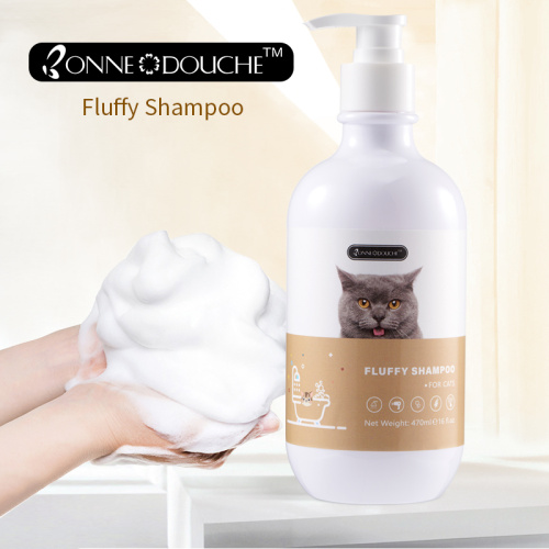 Shampooing moelleux pour poils de chat