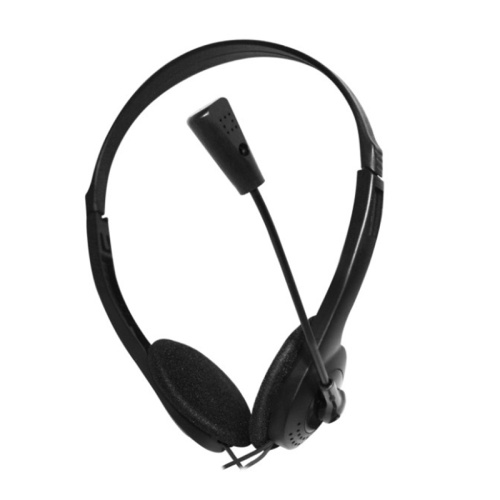 3.5mm kabel noise cancelling headset untuk laptop komputer