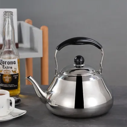 Auspicious Pomelo Stainless Steel Kettle with Tea Filter Screen