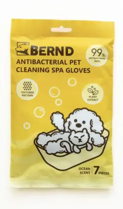 Antibacterial Pet Cleaning Gloves