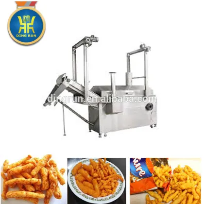 Fried Kurkure Cheetos Nik Naks Snacks Machine