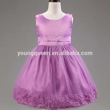 XD05 girls big bow dress birthday party dress