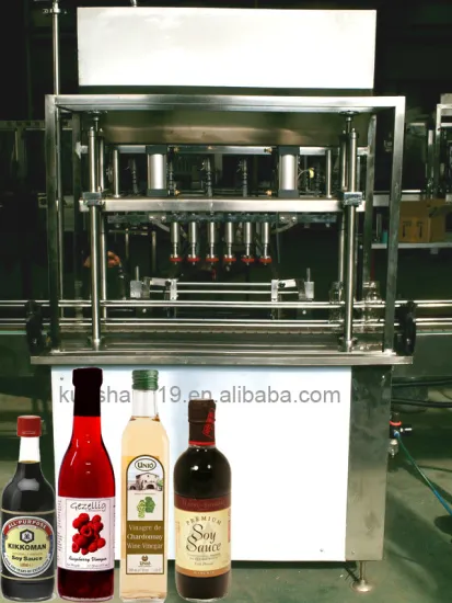 glass bottle filling machine