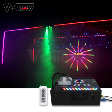 VSHOW JF1700 1700w RGB Vertical Fog Machine with 32x 3W LEDs