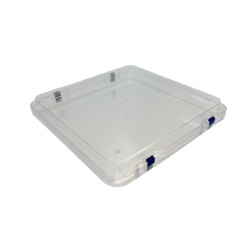 300x300x50mm Plastic Jewelry Display Membrane Box with 3D Suspension