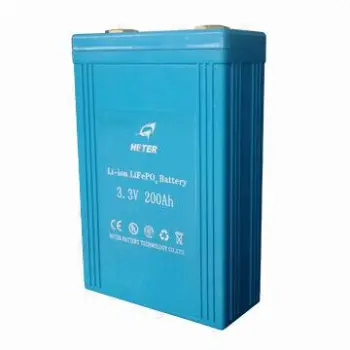 LiFePO4 Battery Cell with 3.2V Nominal Voltage and 100A Standard Charging Current