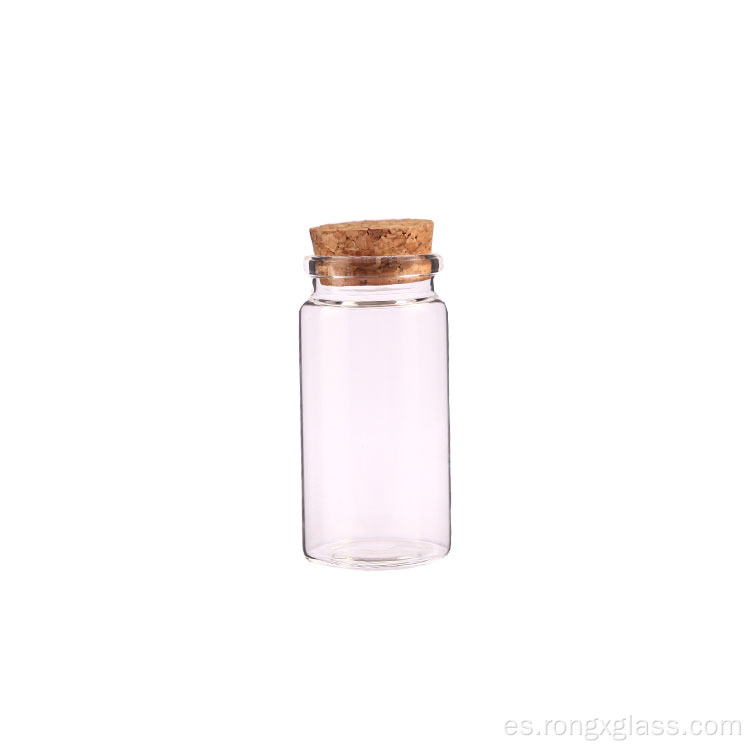 Mini recipiente de vial de vidrio pequeño