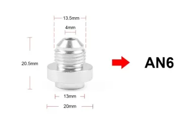 AN4 -AN16 aluminum Weld On Fitting