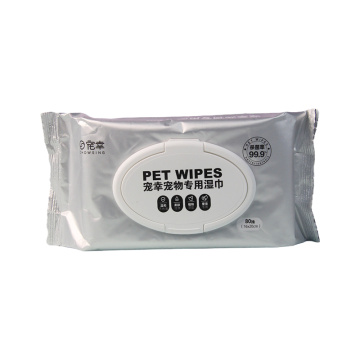 Soft Animal Natural Pet Grooming Wipes