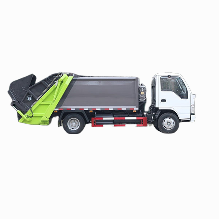 Isuzu 6CBM Light Duty Compactor Dustbin Garbage Truck