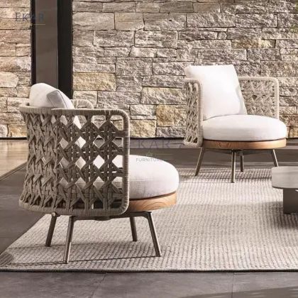 Outdoor Comfortable Leisure Chair for Balcony and Outdoor Furniture