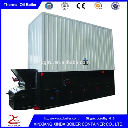 Energy efficient 350Kw to 14MW High Temperature Heat Transfer Boiler Thermal Oil Circulation Boiler
