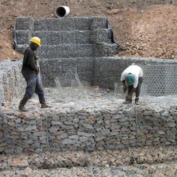 Hexagonal Gabion Wall Stone Basket Gabion Mesh