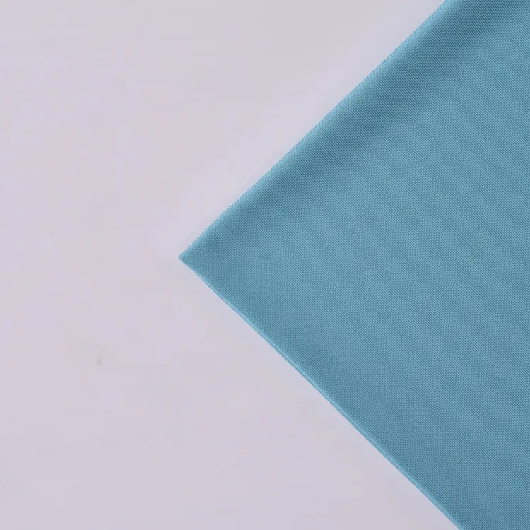 ผ้าถักสแปนเด็กซ์โพลีเอสเตอร์ 92% 8% สำหรับเสื้อผ้า