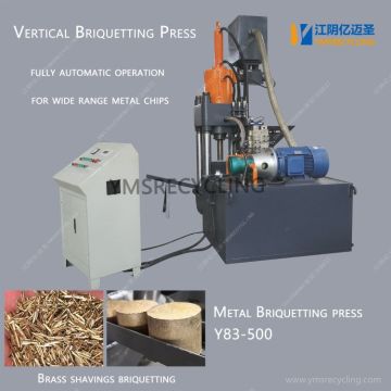 Coupper verticaux Cops Briquetting Press