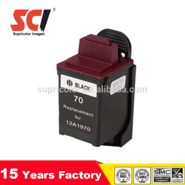 Ink cartridge 12A1970 compatible for Lexmark 70 on printer Z11 Z51 X125