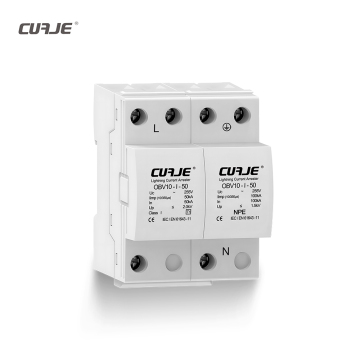 OBV10 Type 1 Class I GDT Surge Arrester 50kA - Overvoltage Protection Device